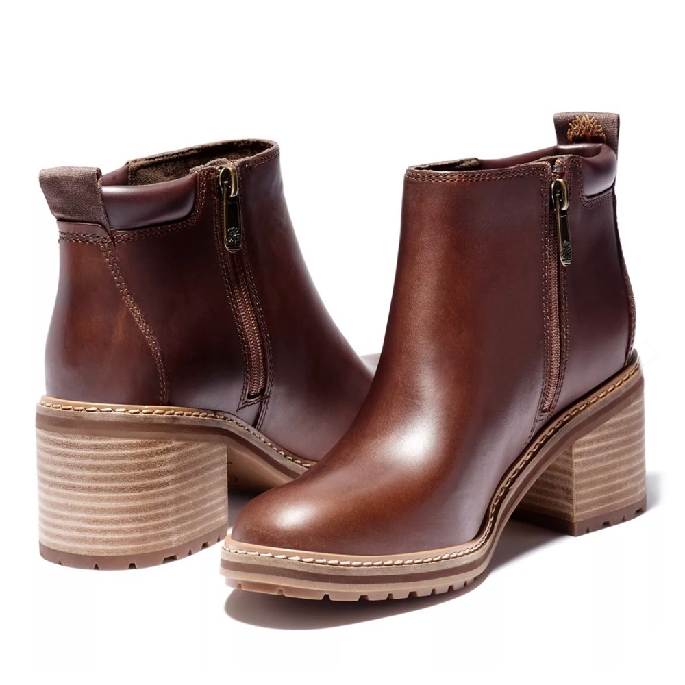 TIMBERLAND WOMEN'S SIENNA HIGH ANKLE BOOTS - Picture 4 of 9